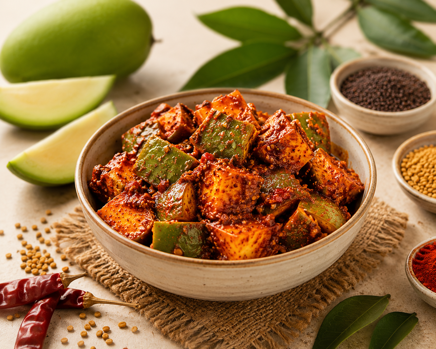 Raw Mango Pickle
